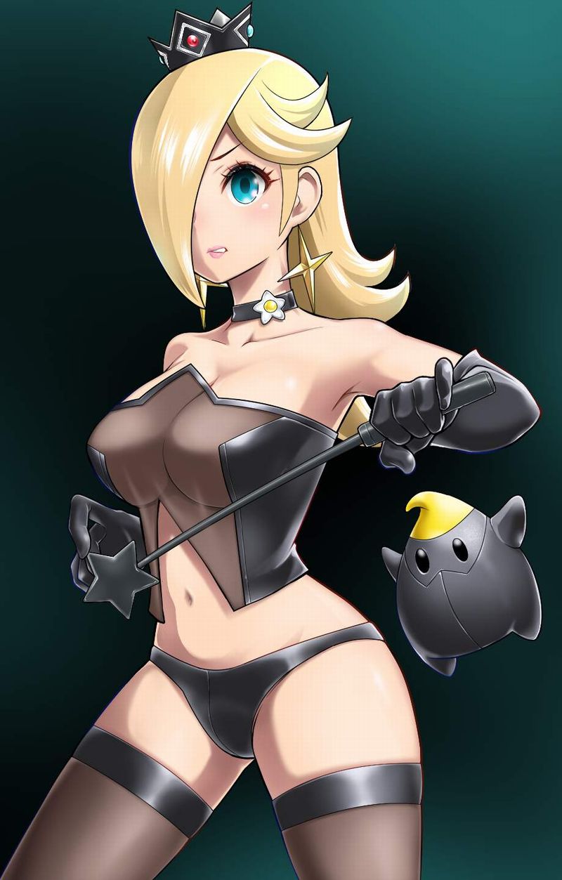 スーパーマリオ】ロゼッタ(Rosalina)のエロ画像 | 萌えエロ画像.com